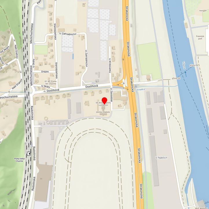 Mapa školy z Mapy.cz