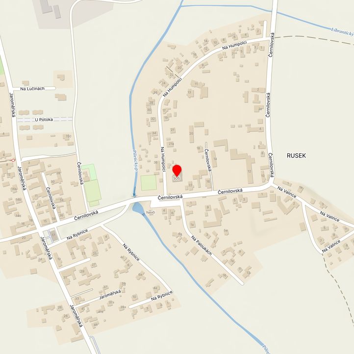 Mapa školy z Mapy.cz