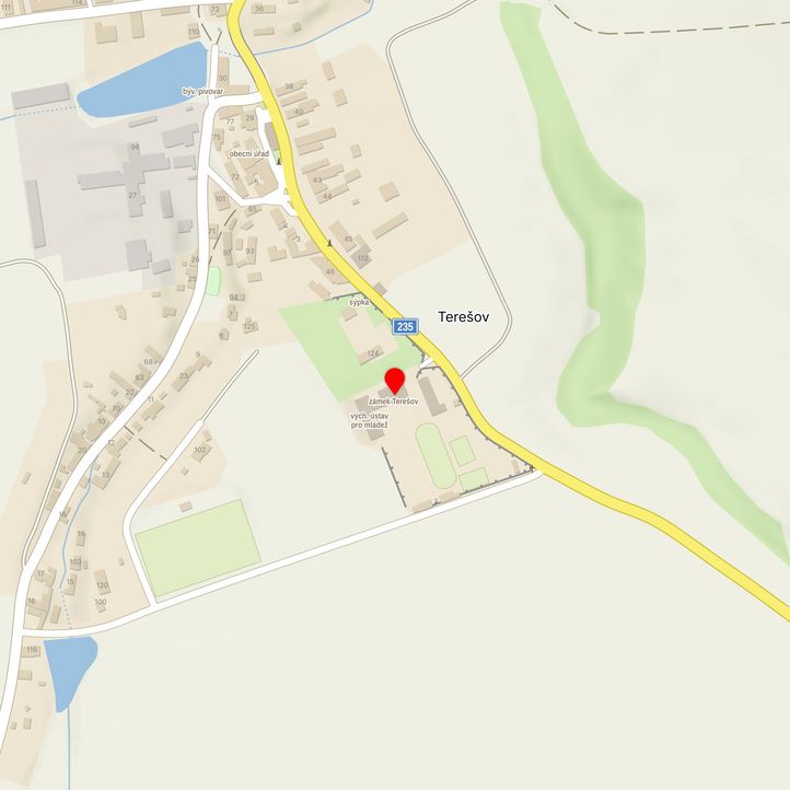 Mapa školy z Mapy.cz