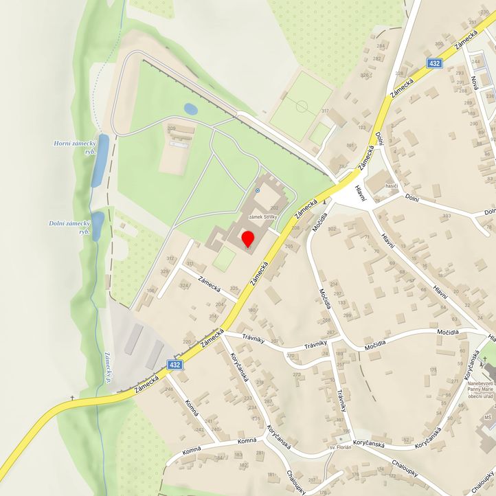 Mapa školy z Mapy.cz