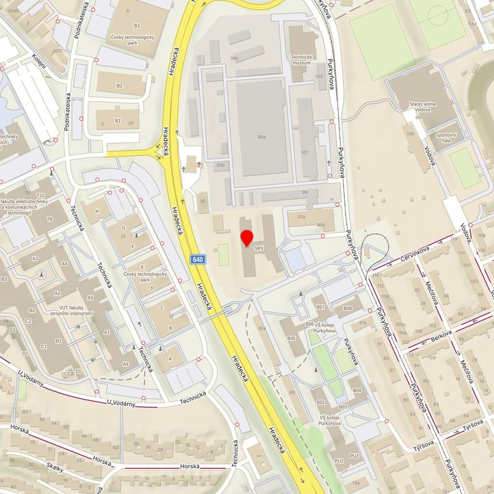 Mapa školy z Mapy.cz