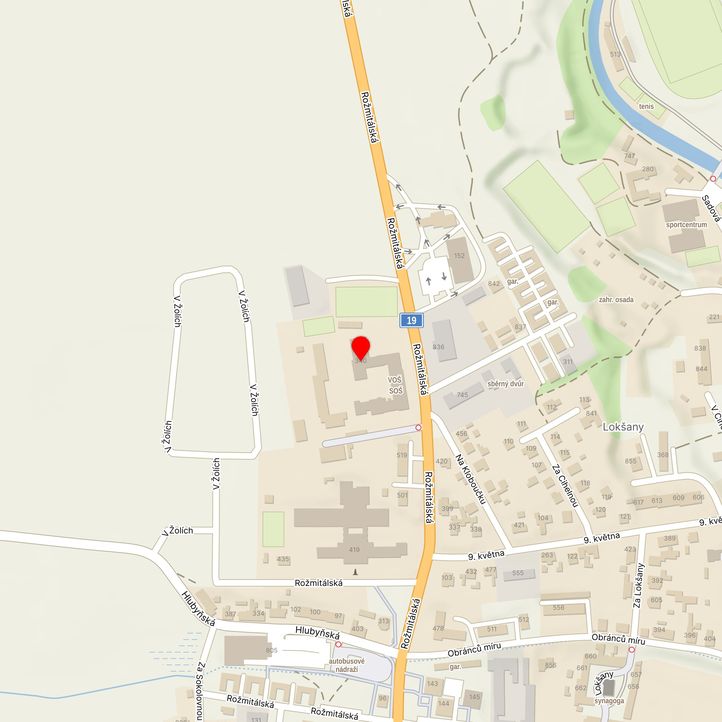 Mapa školy z Mapy.cz