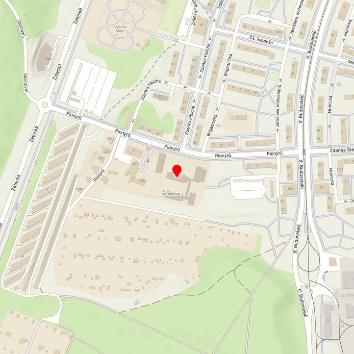 Mapa školy z Mapy.cz