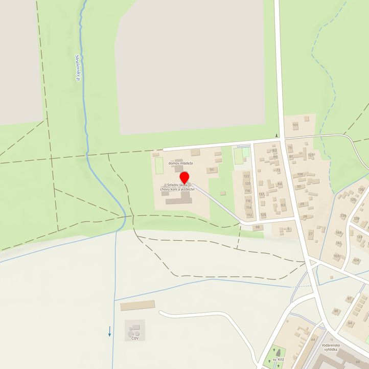 Mapa školy z Mapy.cz