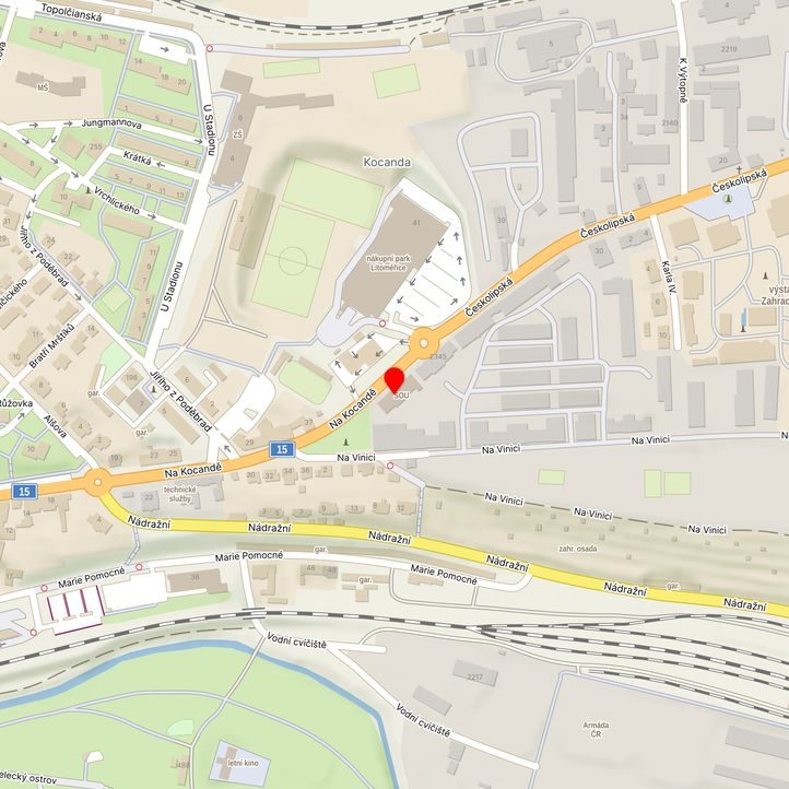 Mapa školy z Mapy.cz