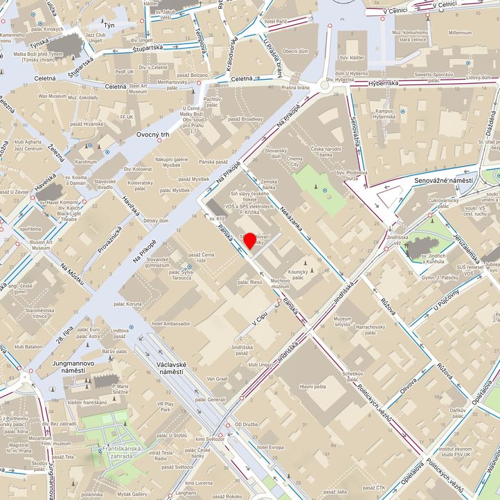 Mapa školy z Mapy.cz