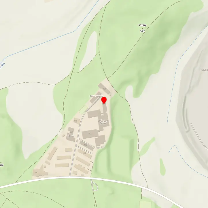 Mapa školy z Mapy.cz