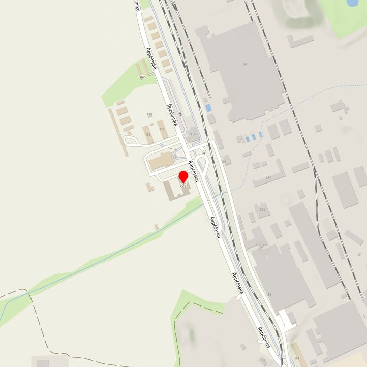 Mapa školy z Mapy.cz