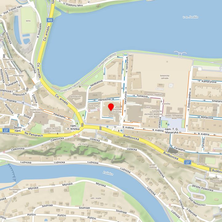 Mapa školy z Mapy.cz