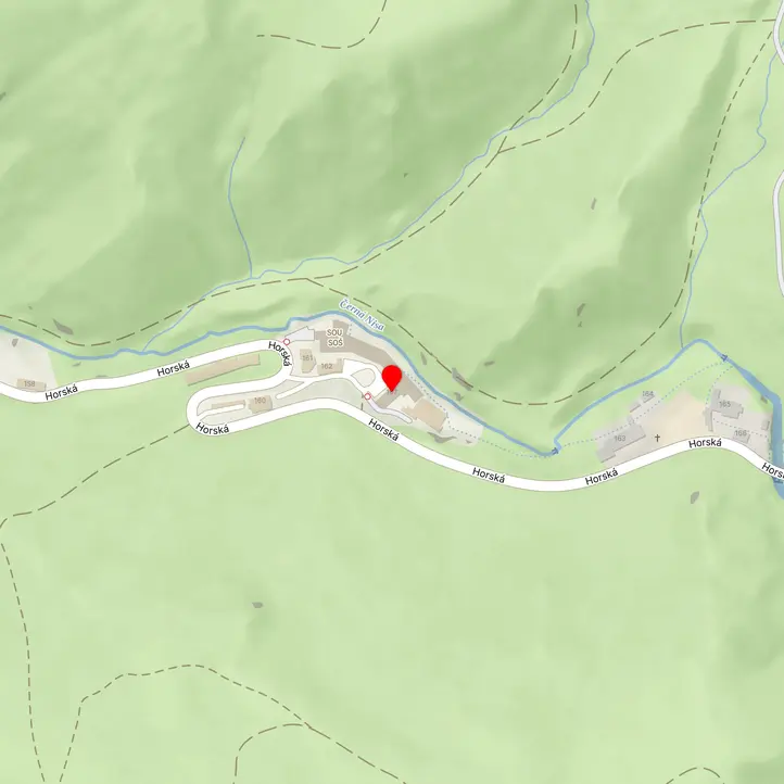 Mapa školy z Mapy.cz