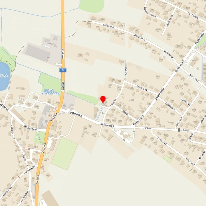 Mapa školy z Mapy.cz