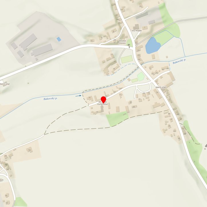 Mapa školy z Mapy.cz