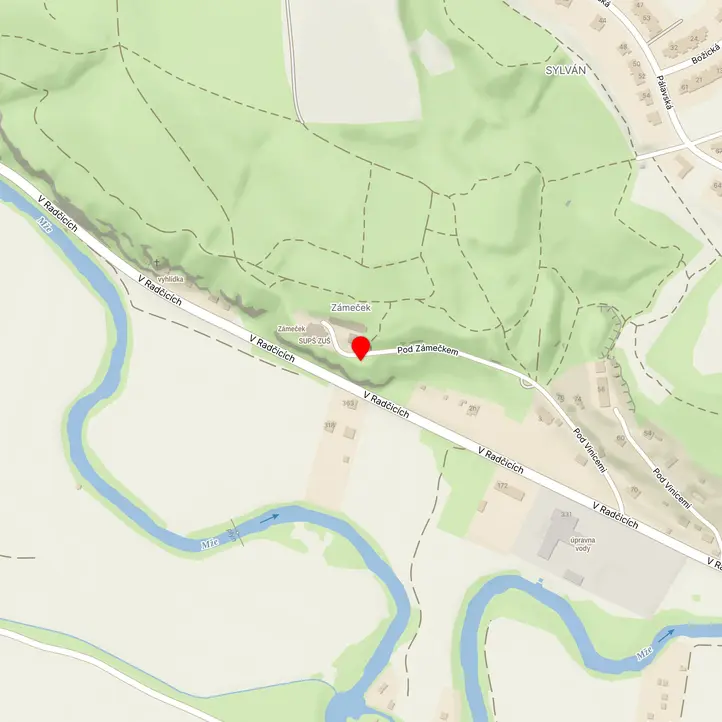Mapa školy z Mapy.cz