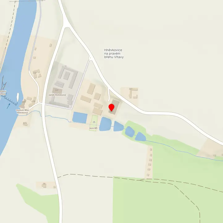 Mapa školy z Mapy.cz