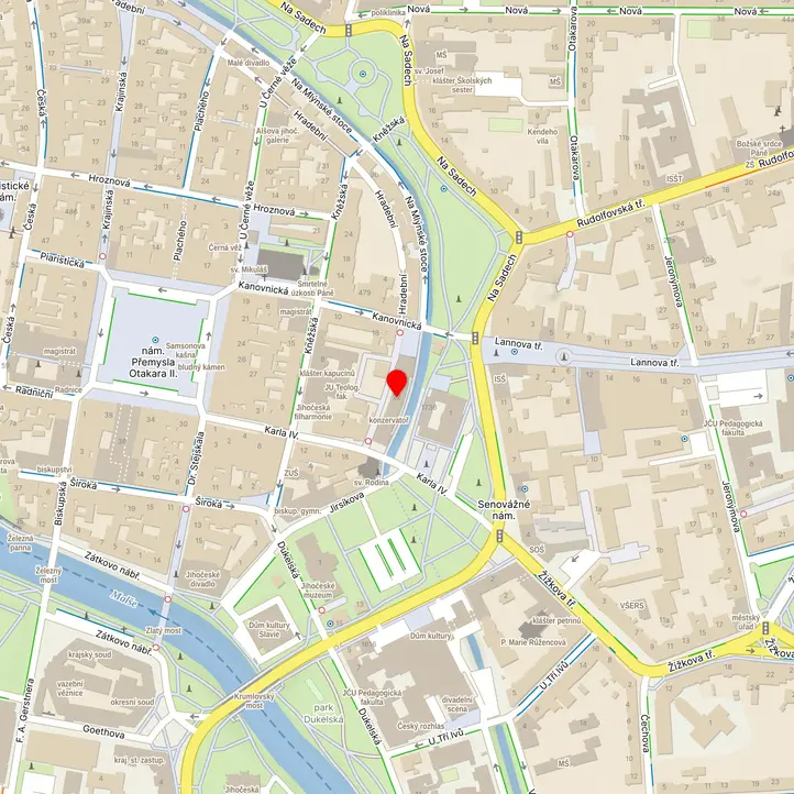 Mapa školy z Mapy.cz