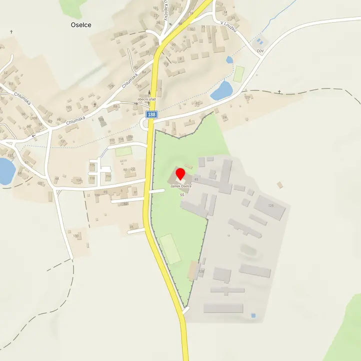 Mapa školy z Mapy.cz