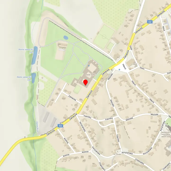 Mapa školy z Mapy.cz