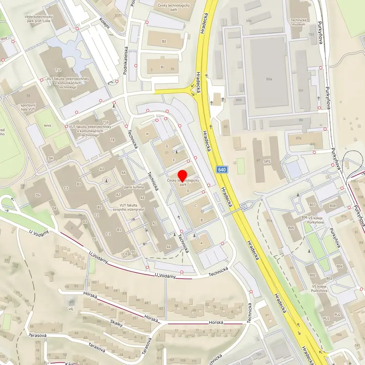 Mapa školy z Mapy.cz