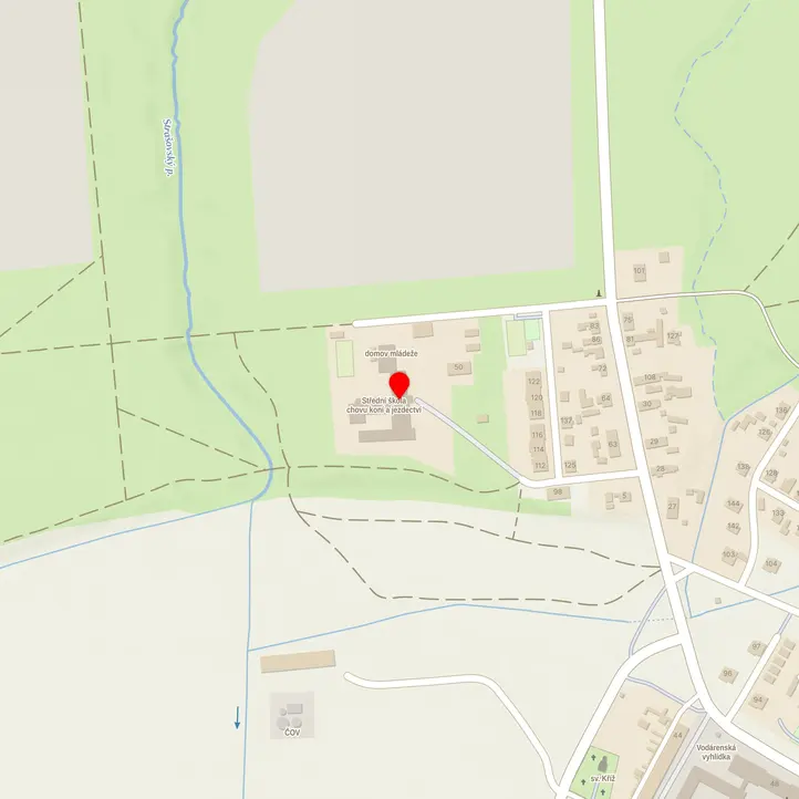 Mapa školy z Mapy.cz