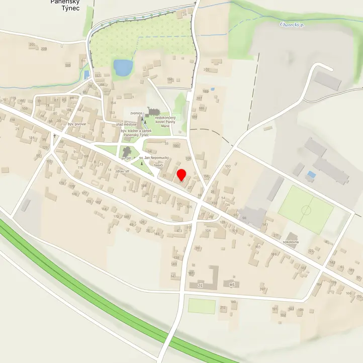 Mapa školy z Mapy.cz