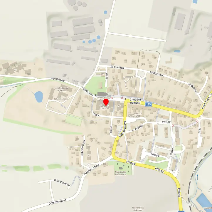 Mapa školy z Mapy.cz