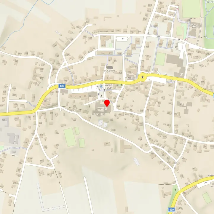 Mapa školy z Mapy.cz