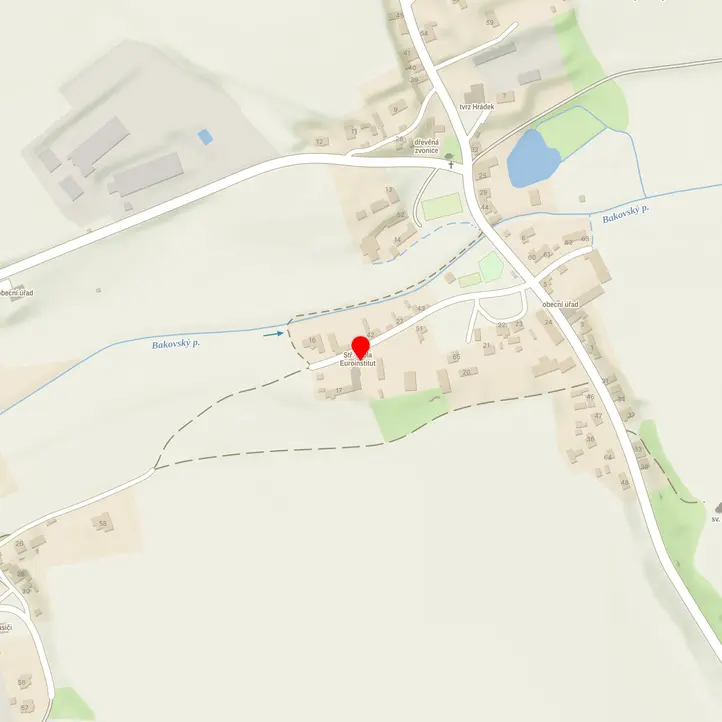 Mapa školy z Mapy.cz
