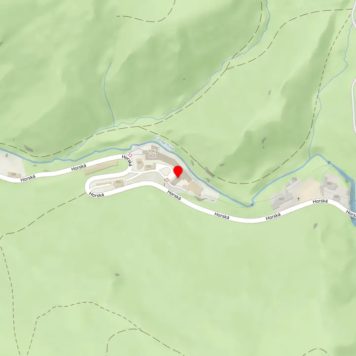 Mapa školy z Mapy.cz