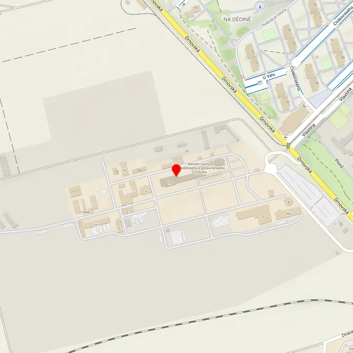 Mapa školy z Mapy.cz